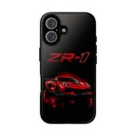Red ZR1 C8 Phone Case for Chevy Fans, Tough Cover