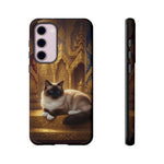 Birman Cat Sacred Temple Silk Art Tough Phone Case