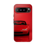 Red Miata Phone Case, NA MX5 90s JDM Roadster Tough Cover