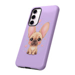 French Bulldog Bat Ears Kawaii Pet Dog Art Tough Phone Case