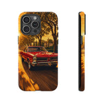 1965 GTO Montero Red Tough Phone Case for Muscle Car Fans