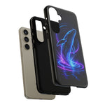Neon Holographic Whale Phone Case | Tough Case