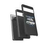 1969 Trans Am White Blue Stripe Tough Phone Case Cover Gift