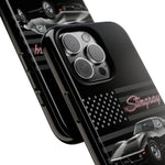 C3 Stingray Phone Case Black Sports Car Tough Cover Gift