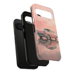 1957 Chevy Bel Air Blush Cream Tough Phone Case for Classic Car Fans