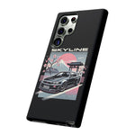 R34 Skyline GT-R Sakura Mountain JDM Tough Phone Case Gift