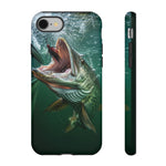 Muskie Fishing Phone Case, Freshwater Strike Cover for Anglers