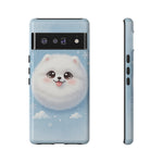 Samoyed Kawaii Snowball Chibi Art Tough Phone Case