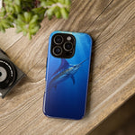 Blue Marlin Open Water Phone Case, Deep Sunbeam Tough Cover
