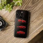 Red 370Z Sports Coupe Tough Phone Case for JDM Enthusiasts