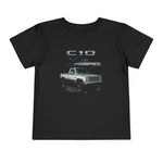 1981 Chevy C10 Toddler T-Shirt – Classic Squarebody Pickup Retro Truck Tee
