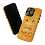 Bearded Dragon Kawaii Crown Art Tough Phone Case