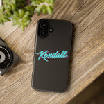 Miami Kendall Pride Retro Script Name Phone Case