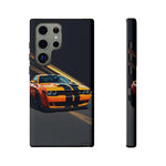 Challenger Widebody Orange Muscle Art Tough Phone Case