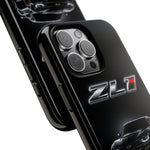 ZL1 Camaro phone case | tough phone case, black muscle car design