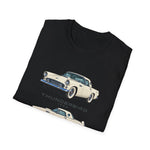 1956 Thunderbird illustrations Trio View T-Shirt | Classic car tee