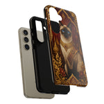 Siamese Cat Thai Royal Portrait Art Tough Phone Case