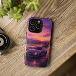 Sunset Skyline R34 Car Phone Case | Tough Phone Case