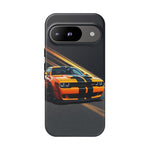Challenger Widebody Orange Muscle Art Tough Phone Case