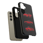 Red MR2 JDM Sports Car Phone Case Tough Multi View