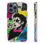 Punk Rock Star Phone Case | Graffiti Collage Anarchy Design