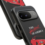1991 Camaro Heartbeat Red Muscle Car Tough Phone Case Cover