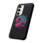 Great Dream Wave Circular Badge Vaporwave Phone Case – Japanese Aesthetic
