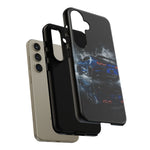Camaro ZL1 Phone Case, Blue Track Smoke Studio Cover