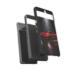 Spotlight Red C7 Stingray Reborn Tough Phone Case
