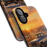 73 Chevy C10 Square body Truck Two-Tone Sunrise Tough Phone Case