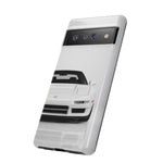 White NSX Phone Case, Retro 90s JDM Supercar Cover, Gift for Car Lovers