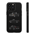 Black Silverado Classic Pickup Tough Phone Case for Chevy Truck Fans