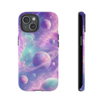 Pastel Galaxy Planet Vaporwave Art Tough Phone Case