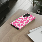 Pink Cow Print Tough Case | Phone Protective Hard cover