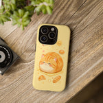 Orange Tabby Loaf Kawaii Chibi Pet Cat Art Tough Phone Case