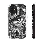 Manga Speed Lines Art Tough Phone Case