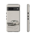Impala White Studio Phone Case Studio Color Match Car Art