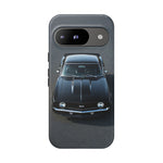 1969 Camaro SS Black Overhead Tough Phone Case Cover Gift Art