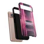 Countach Neon Wedge Phone Case Retro Supercar Tough Case