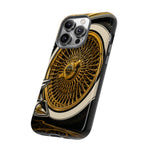 Hundred Spoke Wire Wheel Macro Tough Phone Case