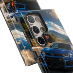 Track Day Modern Camaro ZL1 Tough Phone Case