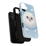Samoyed Kawaii Snowball Chibi Art Tough Phone Case
