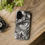 Manga Speed Lines Art Tough Phone Case