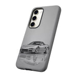 Silver NSX Phone Case, JDM Supercar Tough Cover