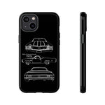 1972 El Camino SS Triple View Classic Tough Phone Case Cover