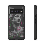 VHS Glitch Retro Art Tough Phone Case