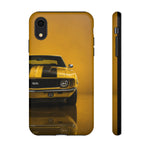 Classic Camaro SS Phone Case, Yellow 69 Muscle Car Cover, Gift for Guys