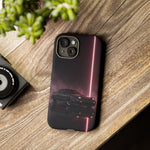 FC RX-7 Pink Neon Fog Column Tough Case