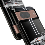 R32 Skyline Phone Case, White 91 JDM Sports Car Stripe Studio Cover