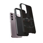 Grand National Phone Case, Black 87 Muscle Car Stripe Studio Cover